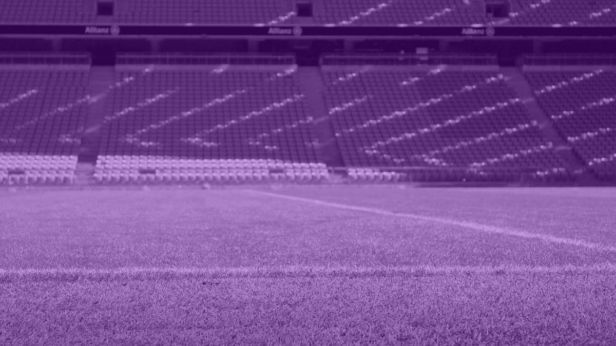 En fotbollsarena där finalen i Champions League kommer att spelas.