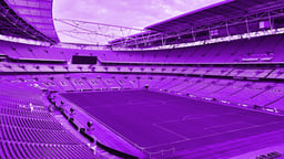 En mäktig fotbollsarena i Premier League