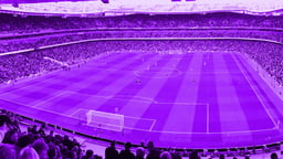 En stillbild från Arsenals arena.