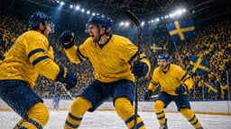 Tre Kronor spelar i Hockey-VM 2026